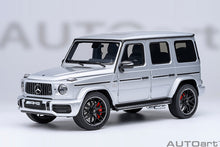 Indlæs billede til gallerivisning MERCEDES BENZ G-CLASS G63 AMG 2019 IRIDIUM SILVER MET 1:18