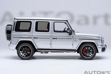 Indlæs billede til gallerivisning MERCEDES BENZ G-CLASS G63 AMG 2019 IRIDIUM SILVER MET 1:18