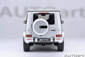 MERCEDES BENZ G-CLASS G63 AMG 2019 IRIDIUM SILVER MET 1:18