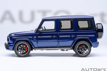 Indlæs billede til gallerivisning MERCEDES BENZ G-CLASS G63 AMG 2019 BRILLIANT BLUE MET 1:18