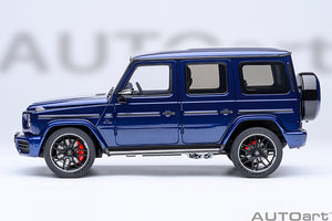 MERCEDES BENZ G-CLASS G63 AMG 2019 BRILLIANT BLUE MET 1:18