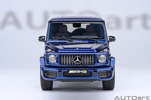 MERCEDES BENZ G-CLASS G63 AMG 2019 BRILLIANT BLUE MET 1:18