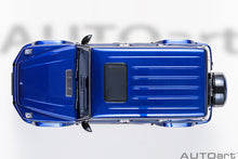 Indlæs billede til gallerivisning MERCEDES BENZ G-CLASS G63 AMG 2019 BRILLIANT BLUE MET 1:18