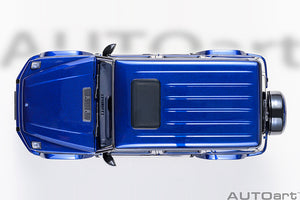 MERCEDES BENZ G-CLASS G63 AMG 2019 BRILLIANT BLUE MET 1:18