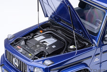 Indlæs billede til gallerivisning MERCEDES BENZ G-CLASS G63 AMG 2019 BRILLIANT BLUE MET 1:18