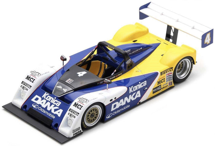 Riley & SCOTT MKIII-OLDSMOBILE #4 PACE/SHARP/TAYLOR WINNER 24H DAYTONA 1996 blå/gul/hvid 1:18