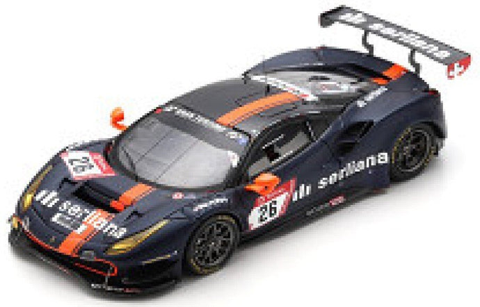 Ferrari 488 GT3 EVO #26 GROSSMANN/TRUMMER/HIRSCHI/LUDWIG 24H NURBURGRING 2020 mørk blå/rød 1:43