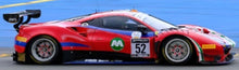 Indlæs billede til gallerivisning Ferrari 488 GT3 #52 MACHIELS/WARTIQUE/BERTOLINI/ROVERA 2nd PRO-AM CLASS 24H SPA 2021 rød/blå 1:43