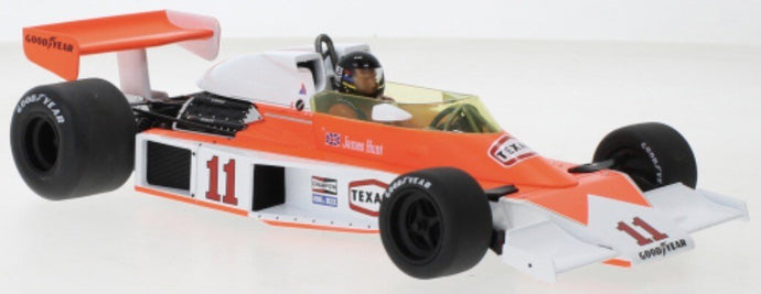 Mclaren M23 MARLBORO TEAM McLAREN FORMUL 1 #11 JAMES HUNT GP FRANKREICH 1976 rød/hvid 1:18
