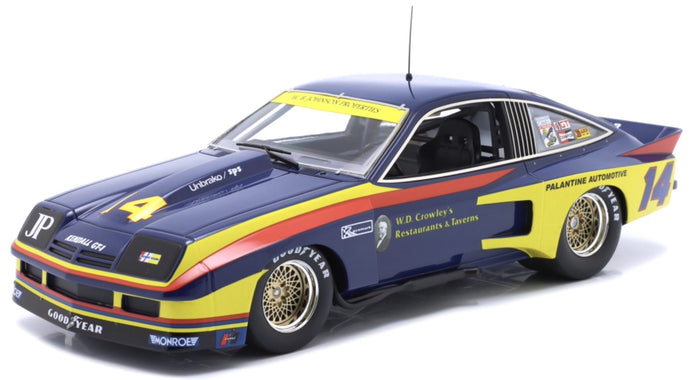 CHEVROLET MONZA COUPE N 14 CHAMPION IMSA CAMEL GT CHAMPION 1976 AL HOLBERT BLUE RED YELLOW 1:18