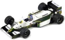 Indlæs billede til gallerivisning Lotus 102B #11 MIKA HAKKINEN MONACO GP 1991 hvid/grøn/gul 1:18