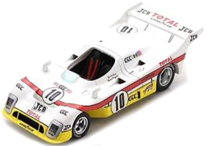 Mirage GR8 #10 LAFOSSE/MIGAULT 2nd 24H LE MANS 1976 hvid/gul/rød 1:87