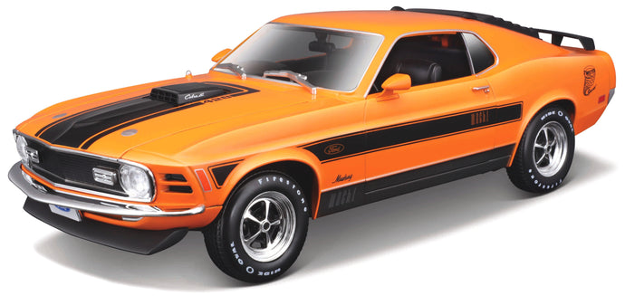 Ford MUSTANG MACH 1 1970 orange/sort 1:18