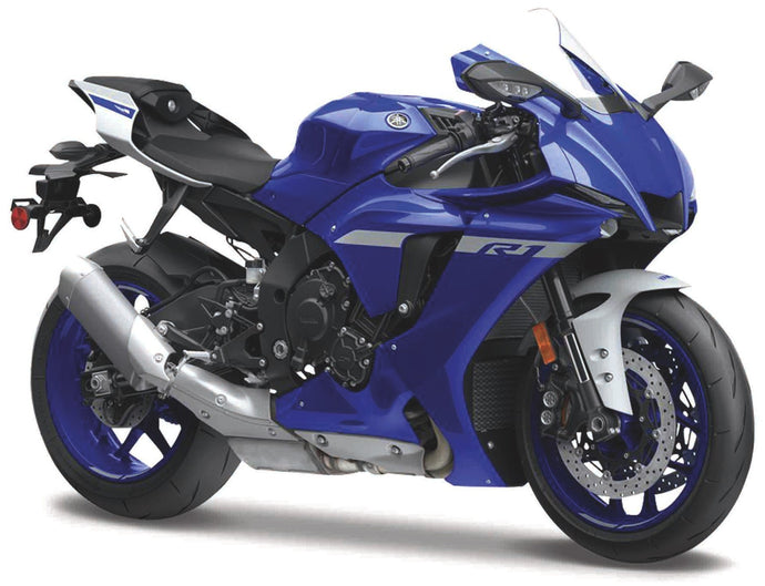 YAMAHA YZF-R1 2021 BLUE 1:12