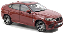 Indlæs billede til gallerivisning BMW X6 M 2015 rød metallic 1:18