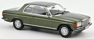 Mercedes Benz 280 CE COUPE 1980 grøn metallic 1:18