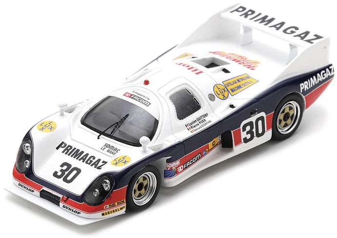 Rondeau M382 #30 GUITTENY/YVER/DE DRYVER 24H LE MANS 1983 hvid/blå/rød 1:43