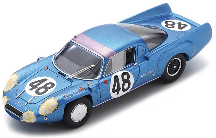 Alpine A210 #48 DE LAGENESTE/CHEINISSE 24H LE MANS 1967 blå 1:43