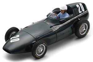VANWALL VW5 #20 ROY SALVADORI FRENCH GP 1957 mørk grøn 1:43