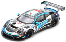 Indlæs billede til gallerivisning Porsche 911 GT3 R #18 LIBERATI/IMPERATORI/BURDON 24H SPA 2021 hvid/blå 1:43