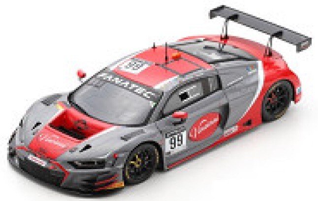 Audi R8 LMS GT3 #99 LAVERGNE/HOFER/AKA 24H SPA 2021 grå/rød 1:43