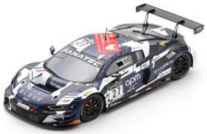 Audi R8 LMS GT3 #27 COUGNAUD/LEGERET/PRETTE/PANIS 24H SPA 2021 mørk blå/sort/hvid 1:43