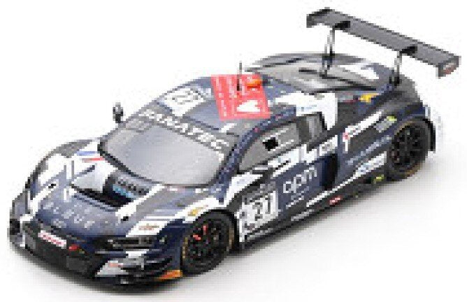 Audi R8 LMS GT3 #27 COUGNAUD/LEGERET/PRETTE/PANIS 24H SPA 2021 mørk blå/sort/hvid 1:43