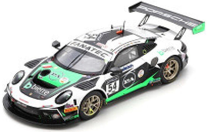 Porsche 911 GT3 R #54 BACHLER/ENGELHART/CAIROLI 24H SPA 2021 hvid/sort/grøn 1:43