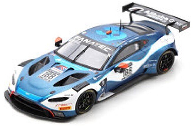 Aston Martin VANTAGE AMR GT3 #188 WEST/GOODWIN/EASTWOOD/KIRCHHOFER 24H SPA 2021 blå/hvid 1:43
