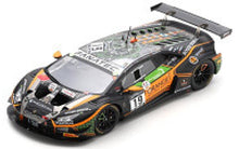 Indlæs billede til gallerivisning Lamborghini HURACAN GT3 EVO #19 BAGUETTE/HAMAGUCHI/COSTANTINI/KEEN 24H SPA 2021 sort/orange/grøn 1:43