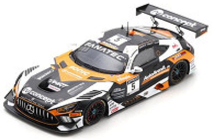 Mercedes Benz AMG GT3 #5 BERETTA/HAUPT/ASSENHEIMER/DONTJE 24H SPA 2021 hvid/sort/orange 1:43