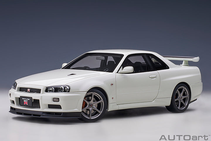 NISSAN SKYLINE GT-R (R34) V-SPEC II 2001 WHITE PEARL