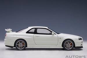 NISSAN SKYLINE GT-R (R34) V-SPEC II 2001 WHITE PEARL