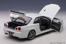Indlæs billede til gallerivisning NISSAN SKYLINE GT-R (R34) V-SPEC II 2001 WHITE PEARL