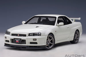 NISSAN SKYLINE GT-R (R34) V-SPEC II 2001 WHITE PEARL