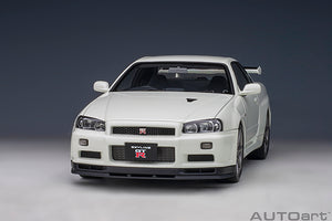 NISSAN SKYLINE GT-R (R34) V-SPEC II 2001 WHITE PEARL