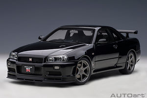 1/18 Nissan Skyline GT-R (R34) V-Spec II Nur, black pearl 1:18