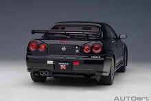 Indlæs billede til gallerivisning 1/18 Nissan Skyline GT-R (R34) V-Spec II Nur, black pearl 1:18