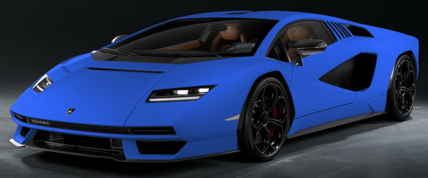 LAMBORGHINI COUNTACH LPi 800-4 2021 BLUE 1:43
