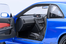 Indlæs billede til gallerivisning NISSAN SKYLINE GT-R (R34) Z-TUNE 2002 BAYSIDE BLUE CARBON 1:18
