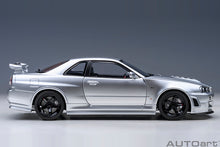 Indlæs billede til gallerivisning 1/18 2005 Nissan Skyline GT-R (R34) Z-Tune, silver 1:18