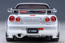 Indlæs billede til gallerivisning 1/18 2005 Nissan Skyline GT-R (R34) Z-Tune, silver 1:18
