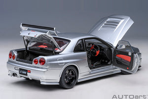 1/18 2005 Nissan Skyline GT-R (R34) Z-Tune, silver 1:18