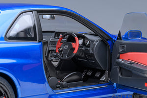 NISSAN SKYLINE GT-R (R34) Z-TUNE 2002 BAYSIDE BLUE