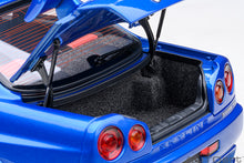 Indlæs billede til gallerivisning NISSAN SKYLINE GT-R (R34) Z-TUNE 2002 BAYSIDE BLUE
