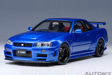 Indlæs billede til gallerivisning NISSAN SKYLINE GT-R (R34) Z-TUNE 2002 BAYSIDE BLUE