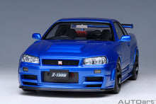 Indlæs billede til gallerivisning NISSAN SKYLINE GT-R (R34) Z-TUNE 2002 BAYSIDE BLUE