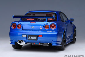 NISSAN SKYLINE GT-R (R34) Z-TUNE 2002 BAYSIDE BLUE