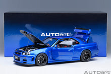 Indlæs billede til gallerivisning NISSAN SKYLINE GT-R (R34) Z-TUNE 2002 BAYSIDE BLUE