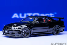 Indlæs billede til gallerivisning 1/18 2005 Nissan Skyline GT-R (R34) Z-Tune, pearl black 1:18